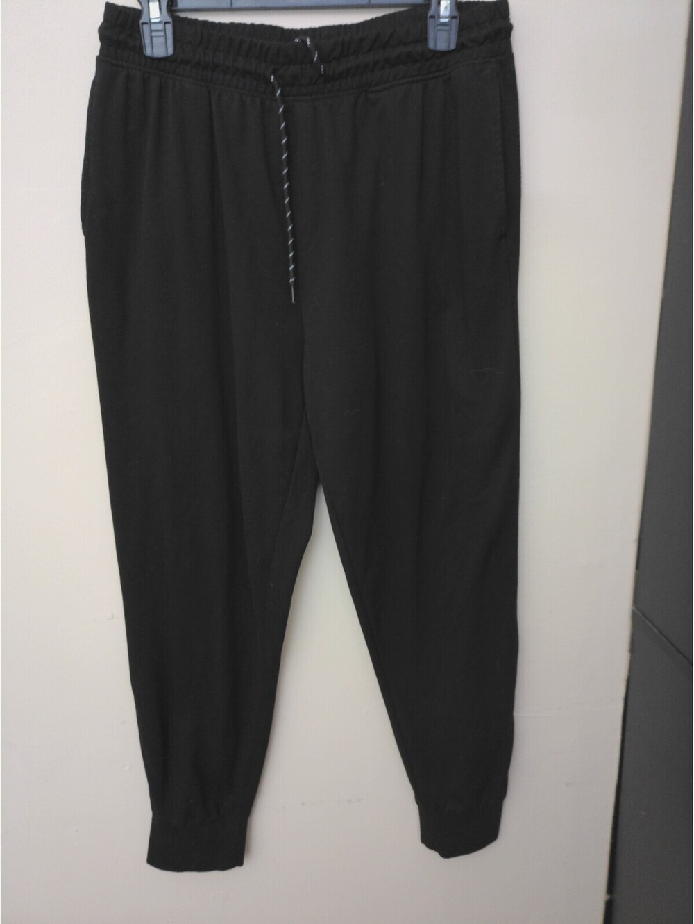 Jockey Sport Mens Joggers Sweatpants Size L Black Athletic Lounge Pants‎